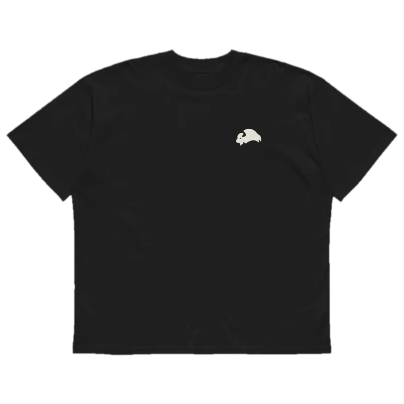 Kill Nothing Club - Oversized Tee, black, front view