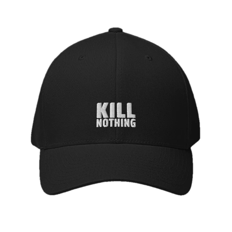 Embroidered Logo - Cap, black, front view